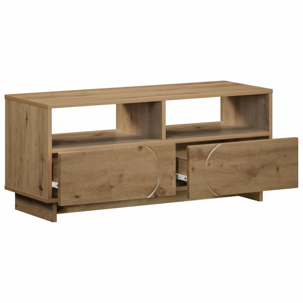 Supporto TV 90 x 34.5 x 40 cm Rovere Artigianale 8011476