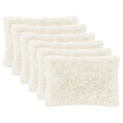 Federa 6 pcs HEERLEN Bianco 50 x 70 cm Fleece PV 911464