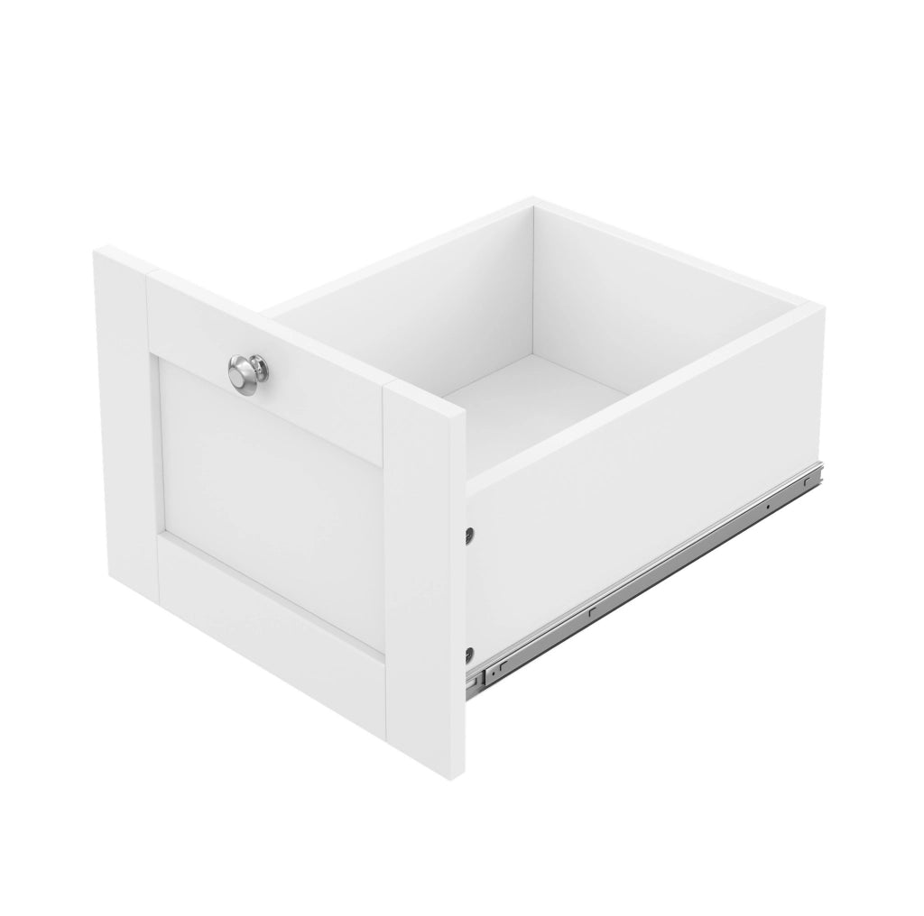 Isola da cucina 135x44x90 cm pieghevole con piano estensibile in MDF bianco naturale