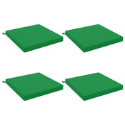 Cuscini per Sedia in 4 Pezzi SOEST 4 pz 100% Poliestere Verde 944742