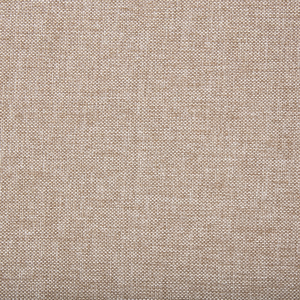 Ottomana Rivestimento in tessuto beige Gambe in alluminio Nero Struttura in metallo Resistente all'acqua per esterni e interni