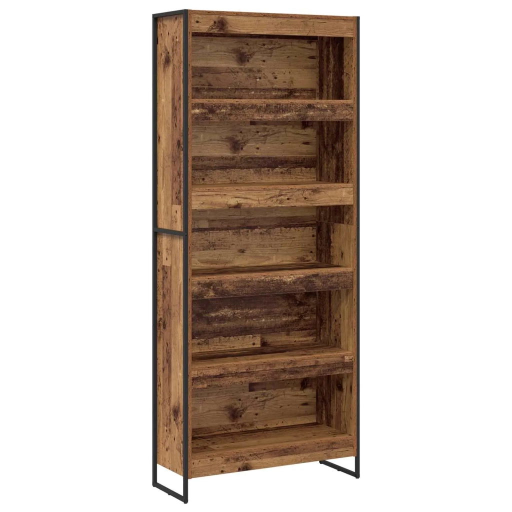 Armadio per Libri 2 pcs Legno vecchio 80 x 30 x 189,5 cm 3403014