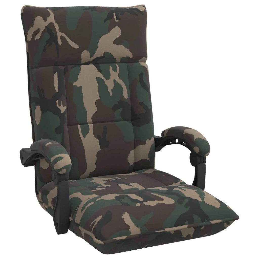 Sedia da Pavimento Verde militare 66 x 66 x 80 cm Tessuto 42028201