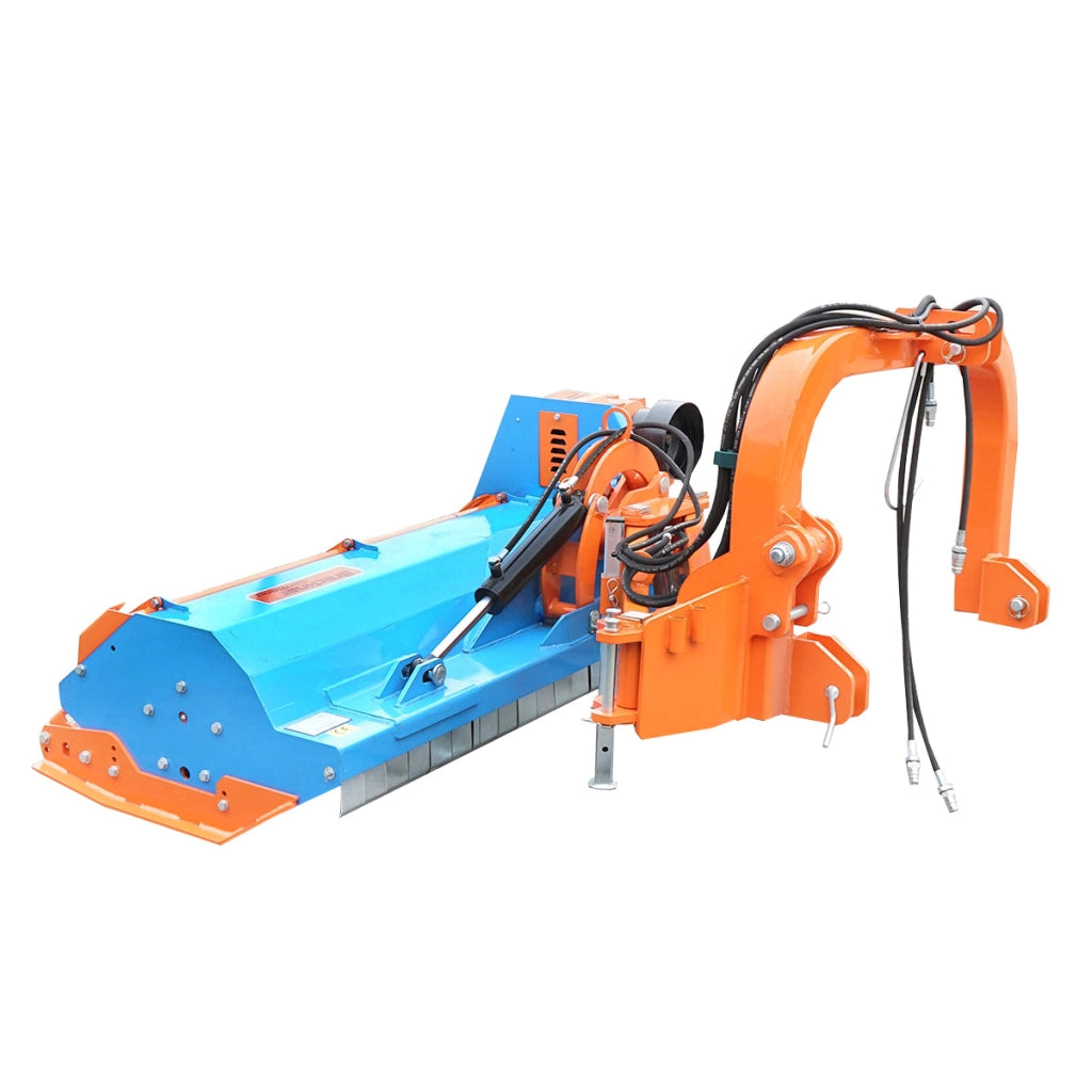Trincia BCR140 Trincia argini laterale per trattore, larghezza di lavoro 1380 mm, adatta per trattori da 40-70 CV, peso 495 kg – Breckner Germany