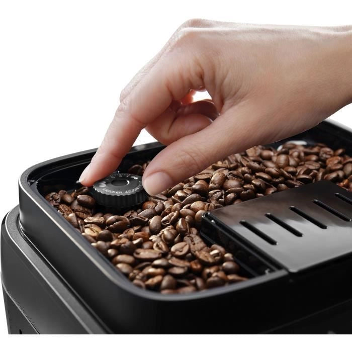 DELONGHI ECAM290.22.B - Macchina caffè Magnifica Evo Espresso Crusher - 1450W - 3 bevande - 1,8L - 250g di grani