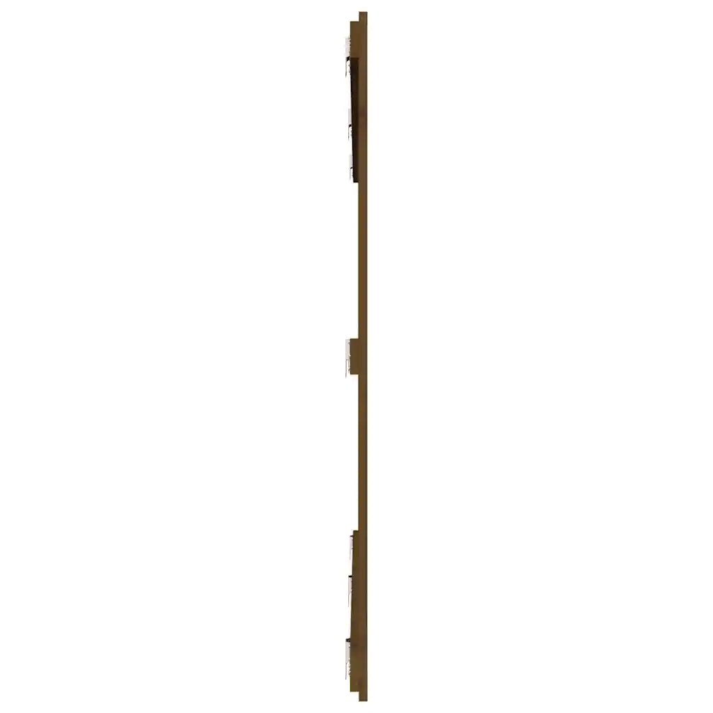 Testiera da Parete Ambra 204x3x110 cm in Legno Massello di Pino 824931