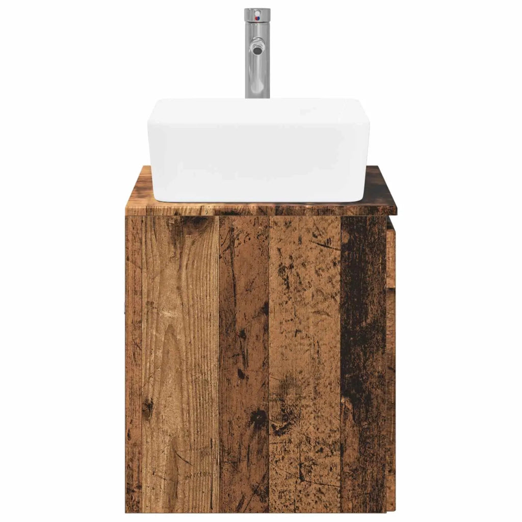 Set di mobili per il bagno Legno antico Legno ingegnerizzato 3404338