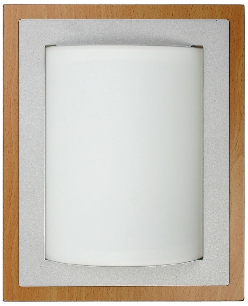 Plafoniera Mera Candellux 1xE27 metallo-legno IP20