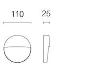 Lampada Segna Passo da Esterno a LED 3W 3000K Sovil Bianco
