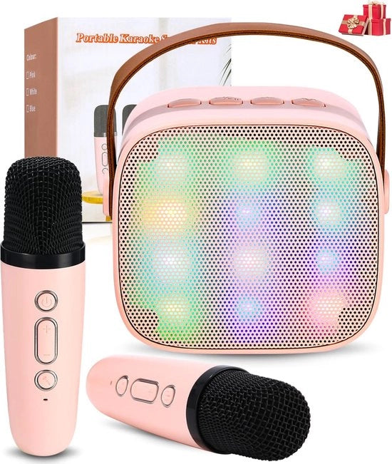 Kit di Karaoke - Kit di Karaoke - Microfono a doppia cassa - Microfono Karaoke Bluetooth - Scatola di Karaoke

Dettagli tecnici: 
- Modello: 
- Codice prodotto: 
- Altre specifiche: