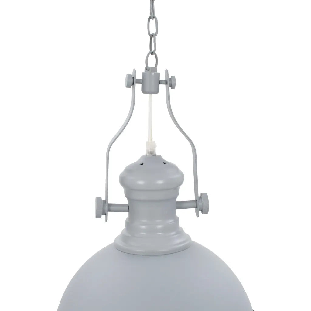 Lampadario Grigio Rotondo E27 281625