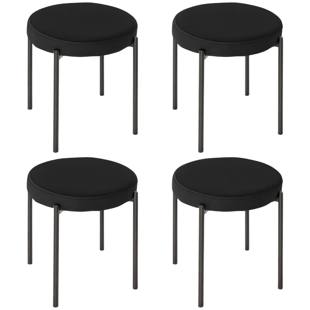 Sedia da pranzo ¨C zephmum ¨C nero 41.5x41.5x46 cm