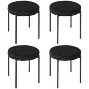Sedia da pranzo ¨C zephmum ¨C nero 41.5x41.5x46 cm