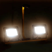 Faretto a LED con Maniglia 2x30 W Bianco Caldo CFW4801395