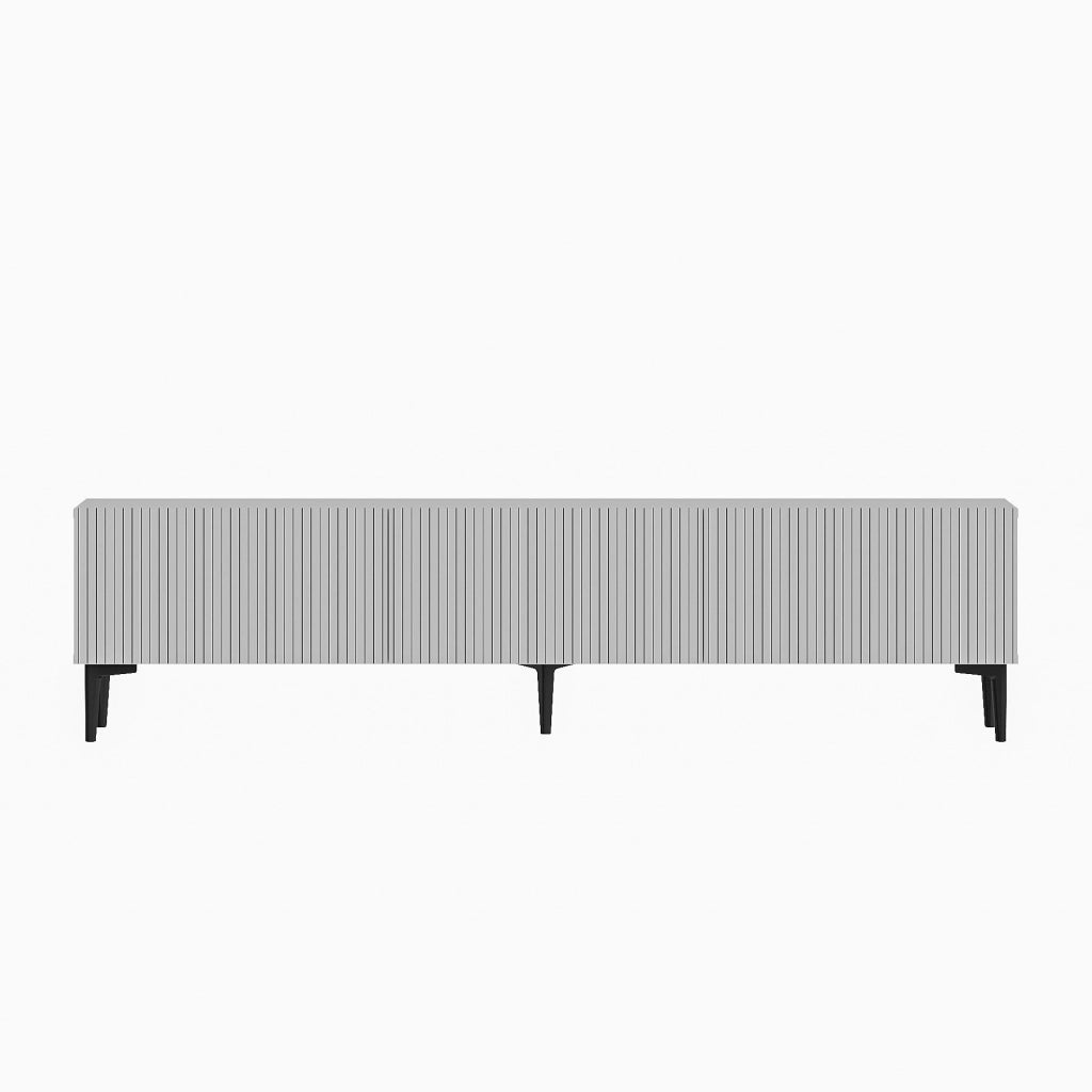 Porta TV in legno "Oscar" - 180 x 31 x 45 cm - Bianco