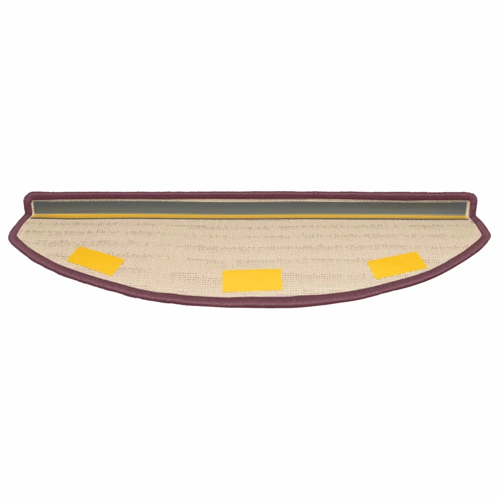 Tappetini per scale autoadesivi 15 pcs Viola scuro