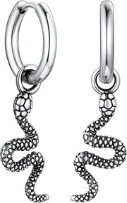 Orecchini Sling Herren Gotico Inox 316L Animali Insetto/Aracnidi/Serpenti Gioielli Hip Hop