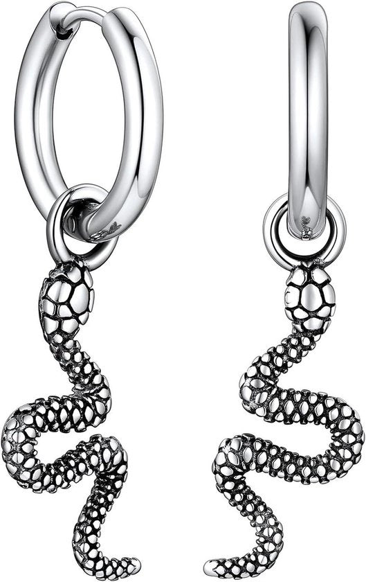 Orecchini Sling Herren Gotico Inox 316L Animali Insetto/Aracnidi/Serpenti Gioielli Hip Hop