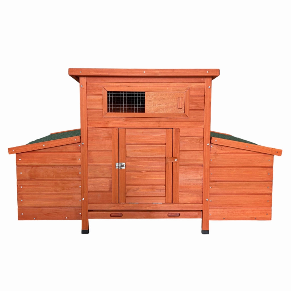 GABBIA PER GALLINE 83,5x72x24 cm Legno Dorato