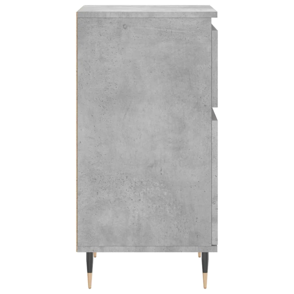 Buffet credenza cassettiera armadio mobile contenitore organizer per cucina soggiorno salotti set da 2 40 x 35 x 70 cm legno ingegnerizzato grigio 02_0036846