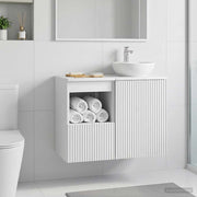 Mobile da Bagno Bianco 30 x 35 x 50 cm Legno ingegnerizzato 890482