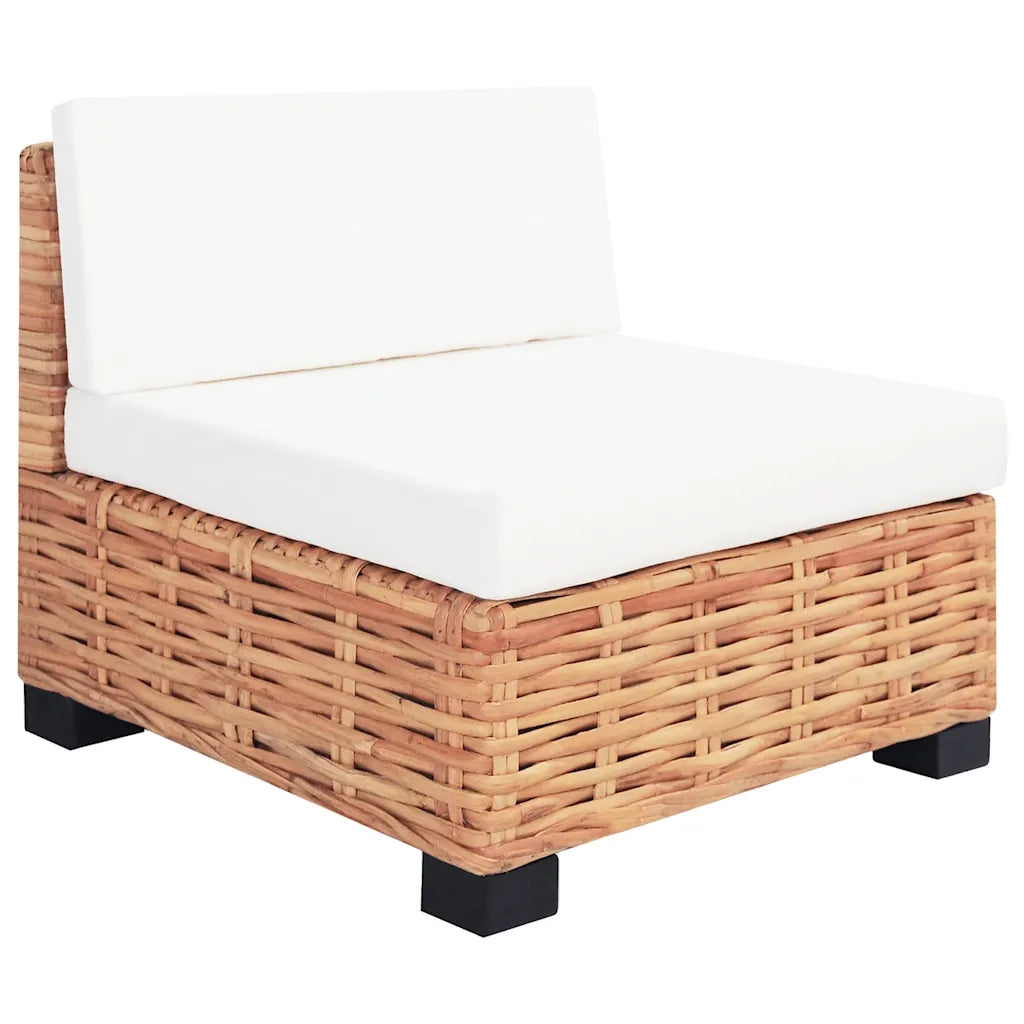 Set Divano 27 pz in Rattan Naturale cod mxl 35119