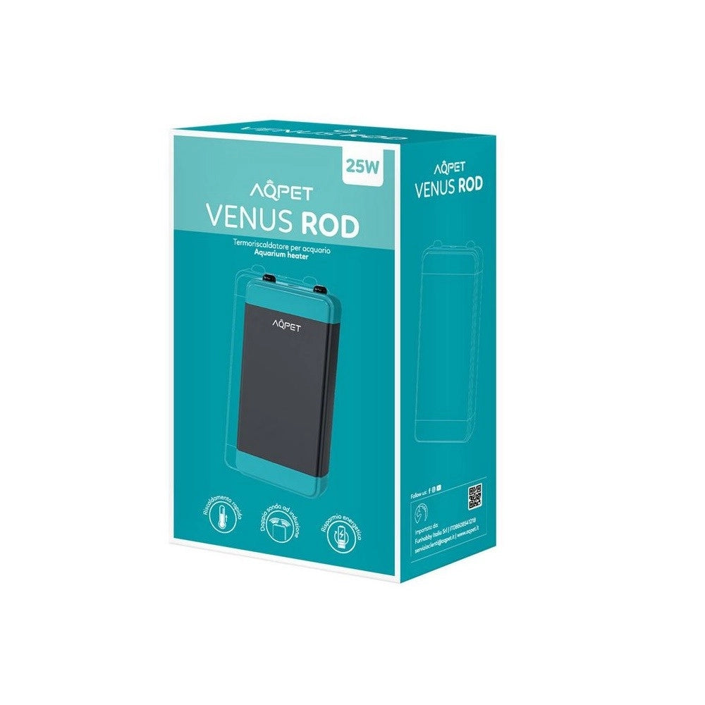 Aqpet Venus Xs ROD 25w - mini riscaldatore per acquari fino a 25L