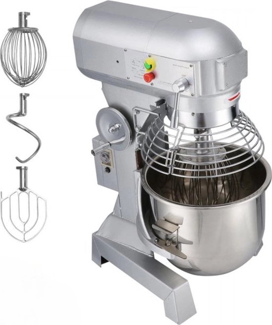 Mixer Professionale Elettrico in Acciaio Inox - 3 Stazioni - 28 L