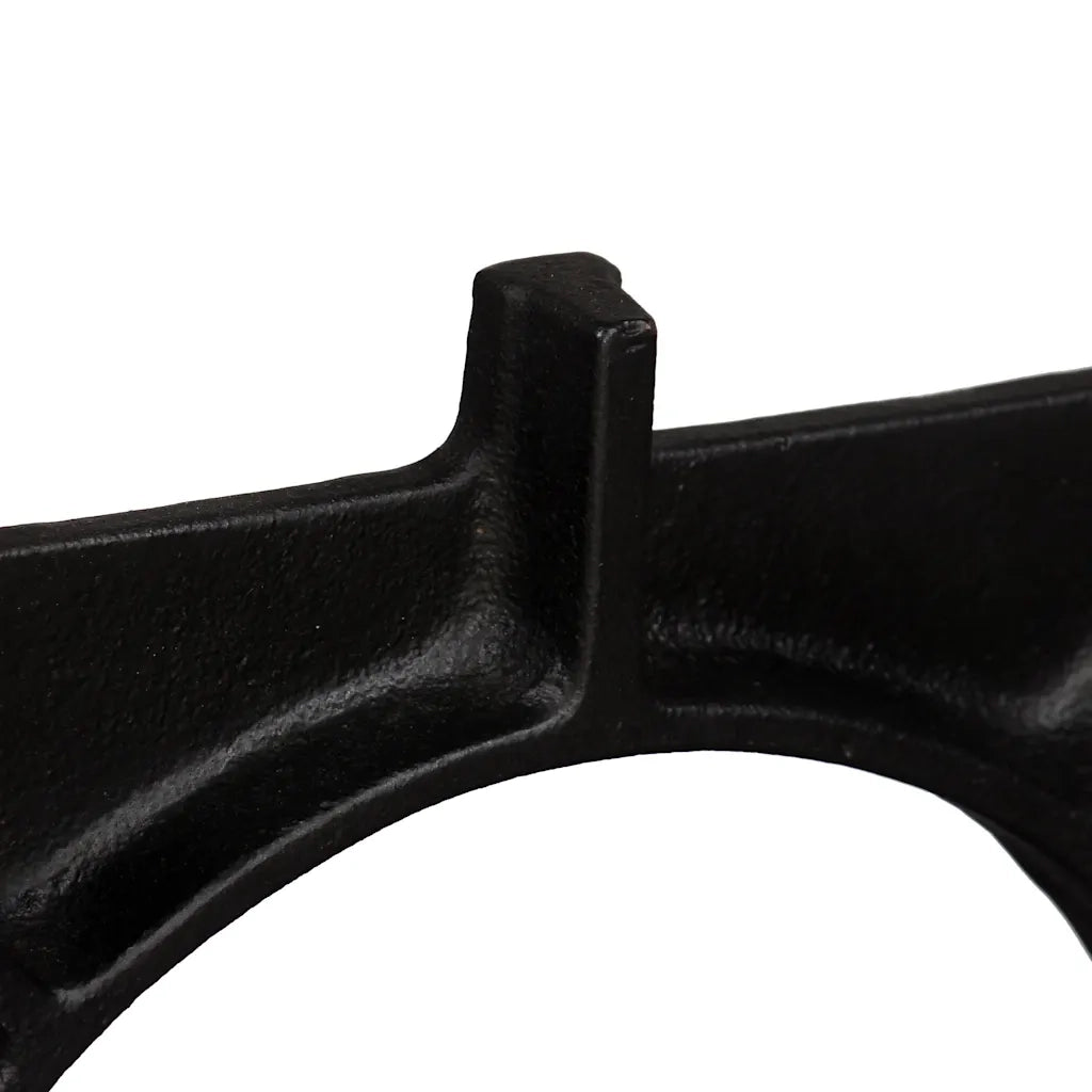 Gambe per Tavolino da CaffÃ¨ 2 pz a Forma di O in Ghisa cod mxl 66950