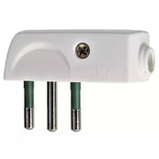 SPINA 2P+T 10A SPA11 90° BIANCO