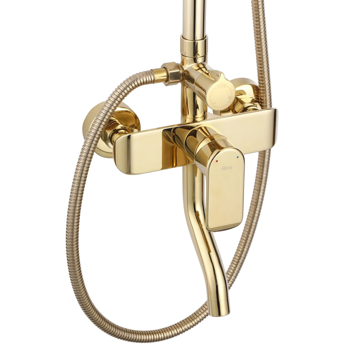 Set Doccia Rea Bloom Gold