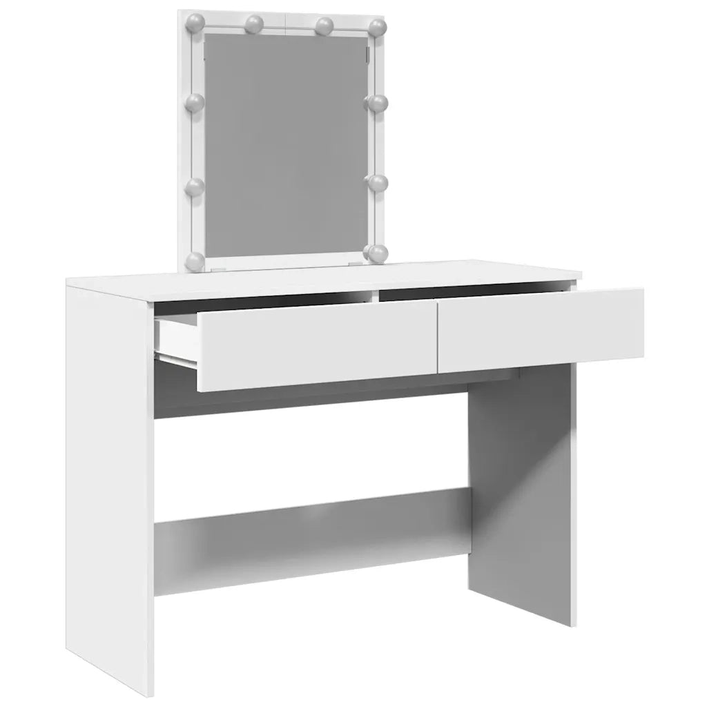 Toeletta con LED Bianco 100x40x130 cm
