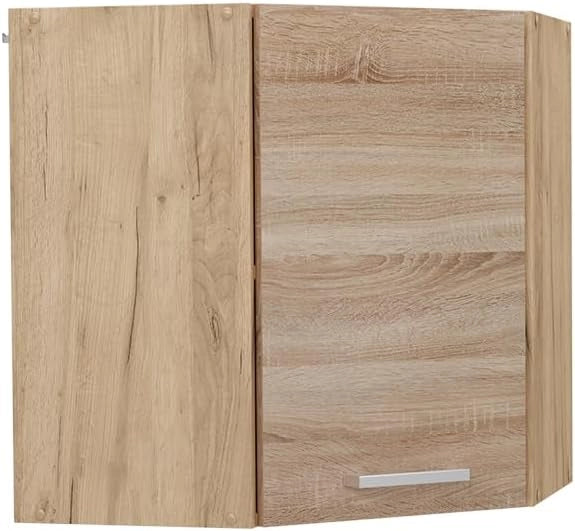 Mobile angolare da cucina R-Line, Sonoma, 57 cm, per la libera combinazione all'interno di sistemi cucina modulari