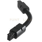 LED-TRACK-FLEX NERO CONNESSIONE FLESSIBILE NERA PER BINARIO 37,8X4,2X3,4CM
