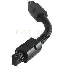LED-TRACK-FLEX NERO CONNESSIONE FLESSIBILE NERA PER BINARIO 37,8X4,2X3,4CM