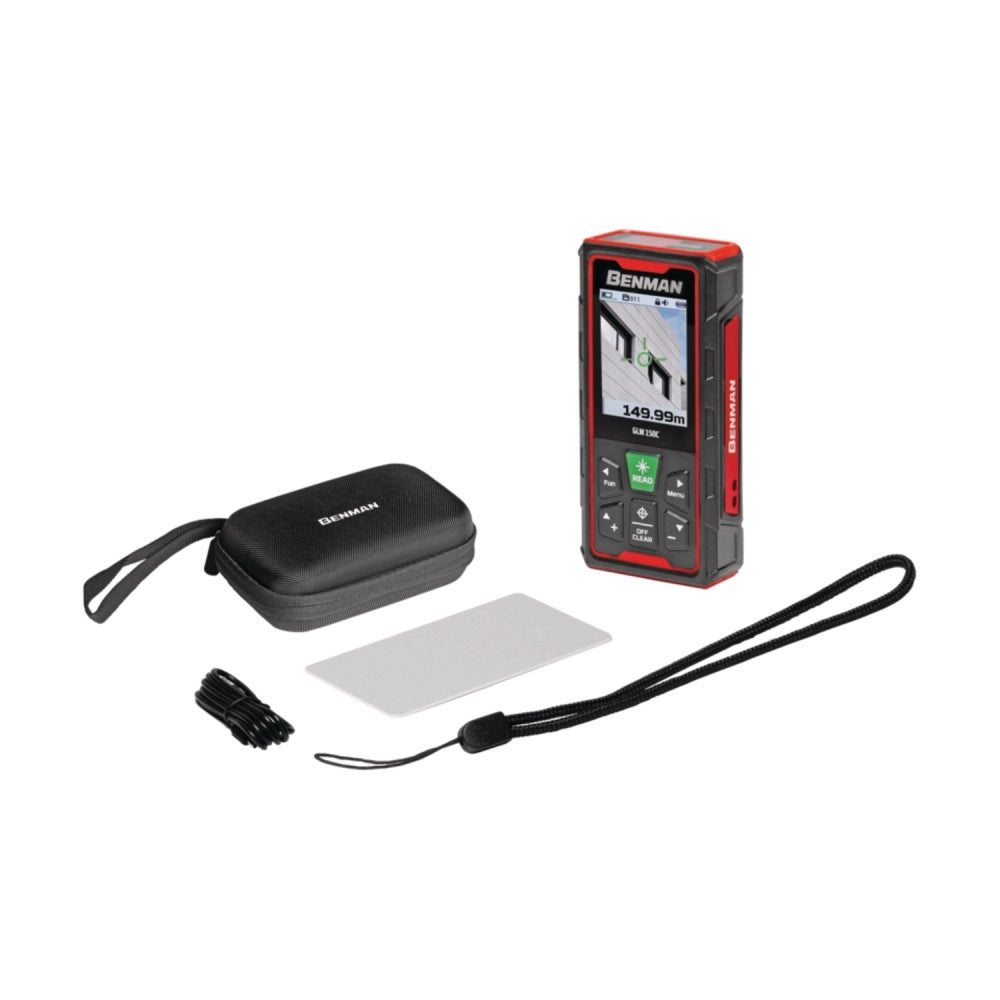 Benman glm 150 c ip68 max 150mt distanziometro metro ricaricabile laser verde
