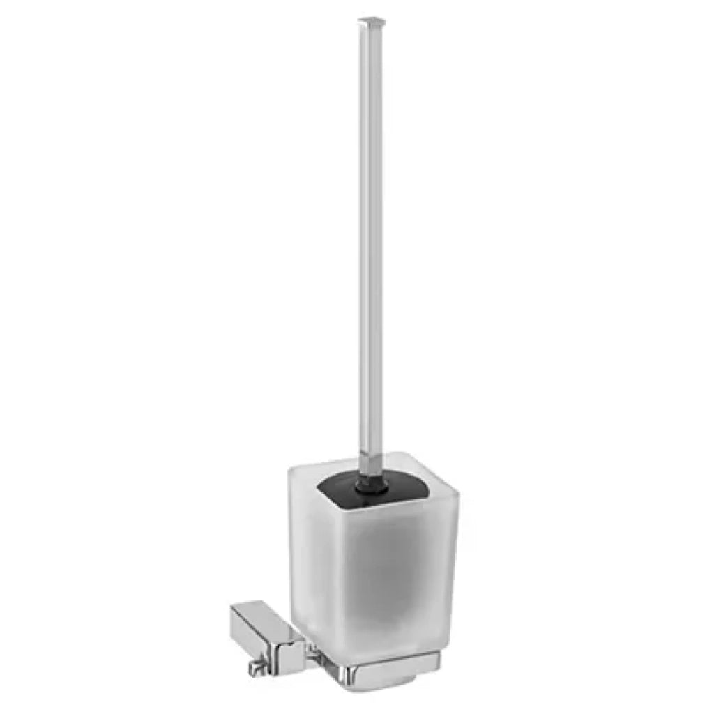 PORTASCOPINO IN ACCIAIO CROMATO MODELLO UNICA DIM. CM(LXPXH):7X7X47 CROMO   Idroweb