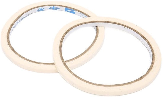 Nastro di mascheratura per nail art - 0,5 cm larghezza - nastro a strisce francesi - ideale per nail art - 17 m lunghezza
