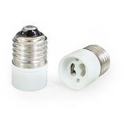 [lux.pro] Adattore da GU1 a E27 Adattatore per lampadina Convertitore Lampadina Riduttore per portalampada Adattatore