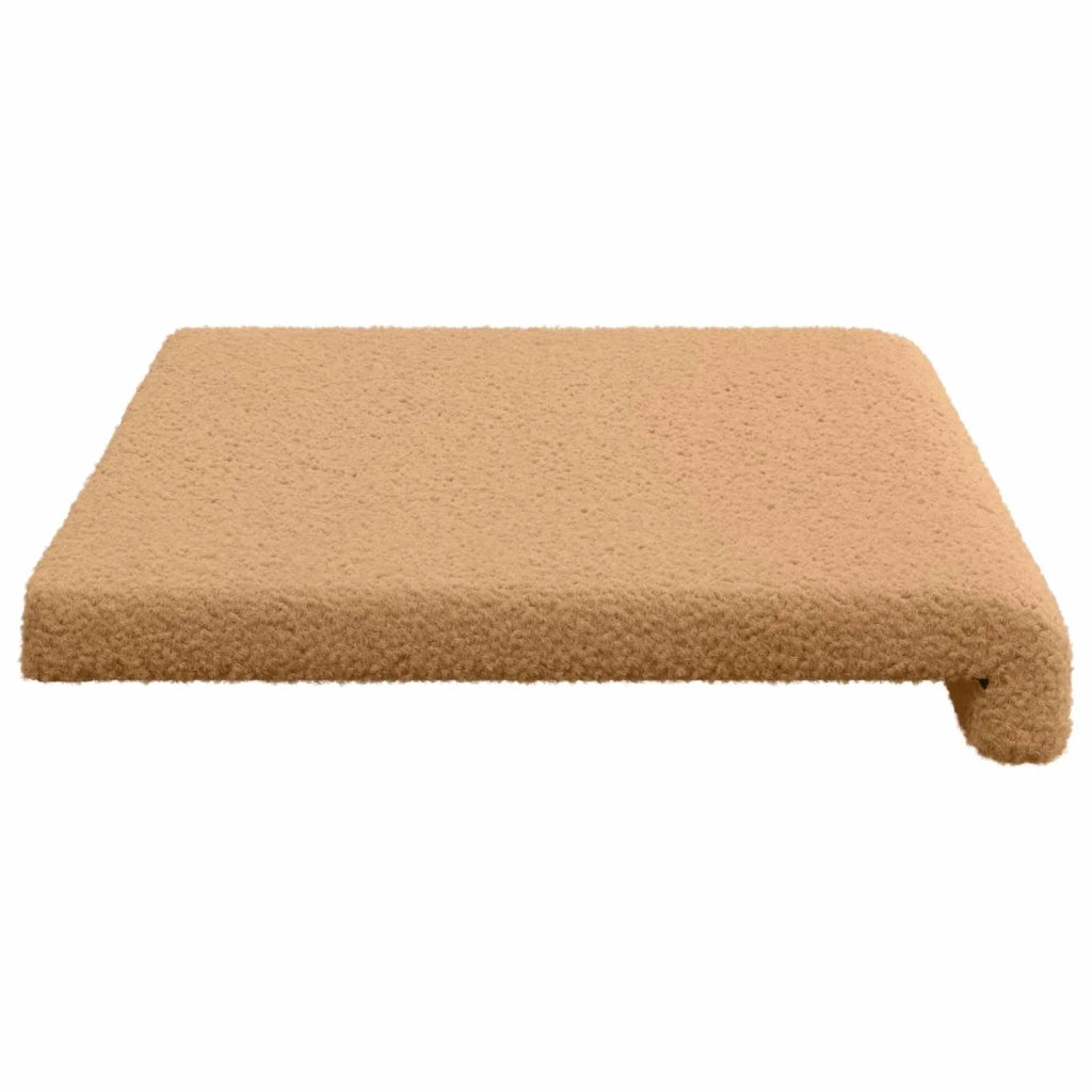 Cuscino per panchina Tessuto Sherpa Beige Profondità 35 cm 42043308