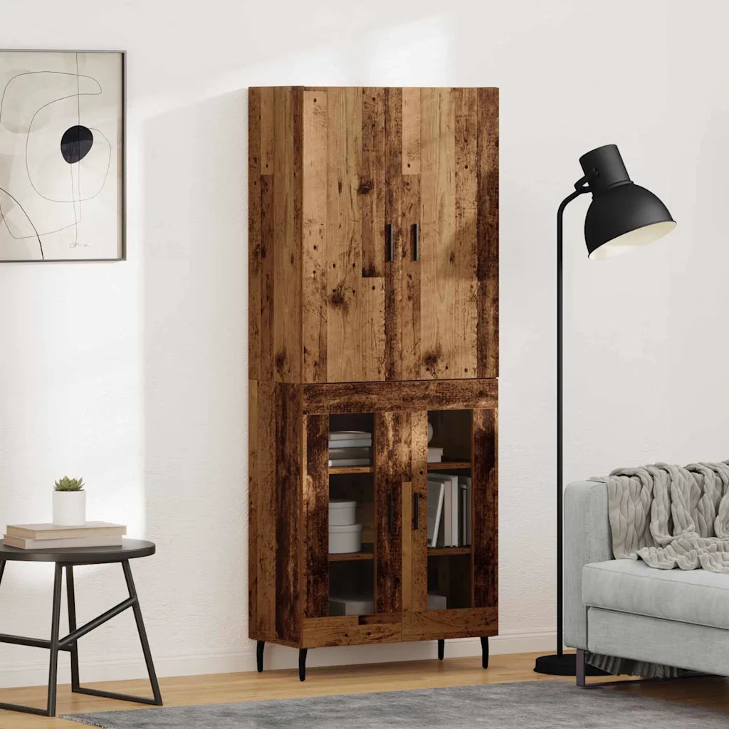 Credenza Legno vecchio 69,5 x 34 x 180 cm Legno multistrato 3403183