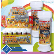 Trade Shop - Bolle Di Sapone Costruzioni 36pz Flaconi Da 60ml Per Festa Bambini Giochi 442096 -