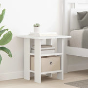 Comodino con cassetto Bianco 41 x 40 x 45 cm Legno multistrato