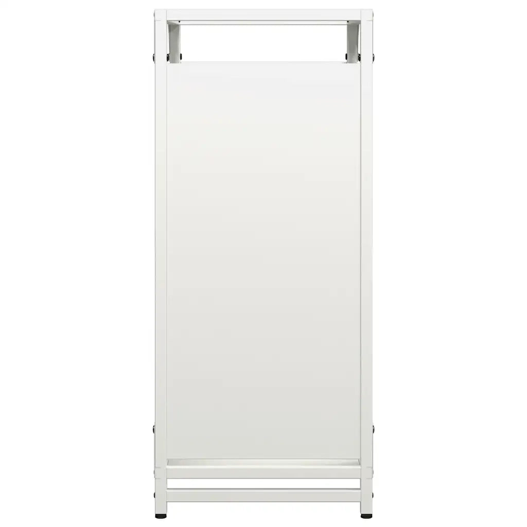Rastrelliera per Legna da Ardere Bianca 44x28x65 cm CFW9872951