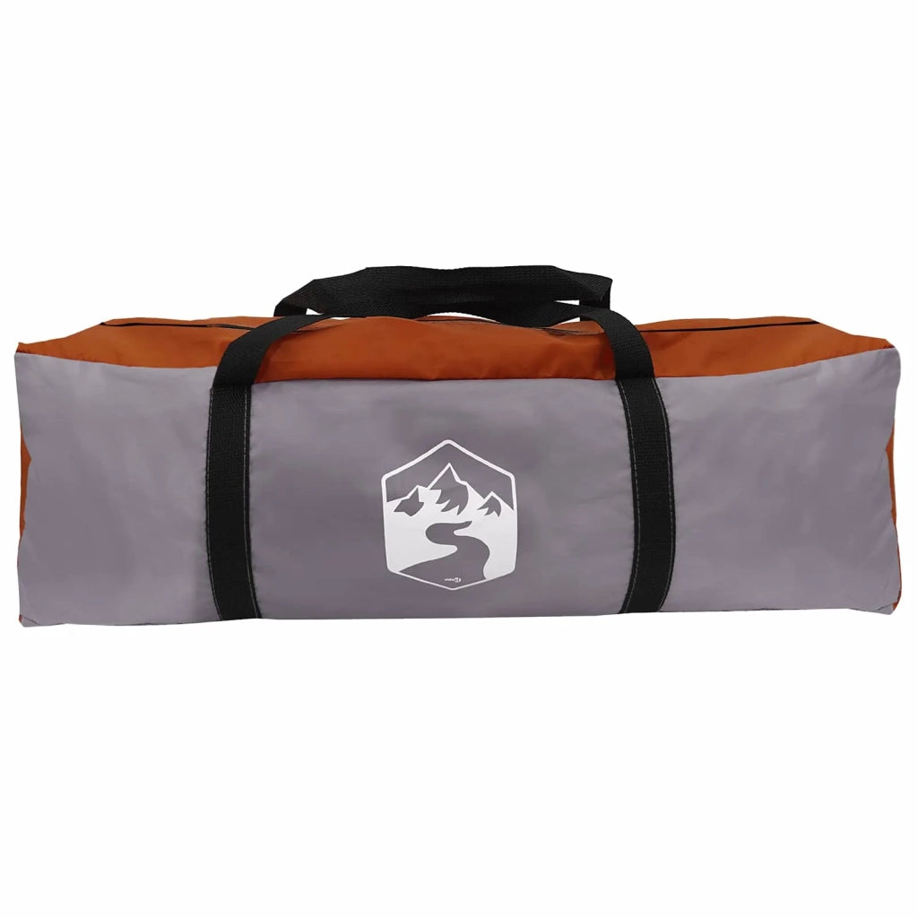 Tenda a tunnel Grigio e arancione 475 x 220 x 192 cm 42017429
