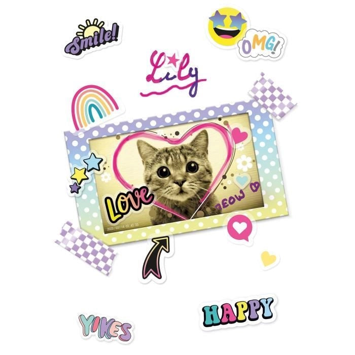 PHOTO CREATOR - Scatola per album fotografico per fotocamera a stampa istantanea - Compatibile con Photo Creator - CLK 007 - Canal Toys