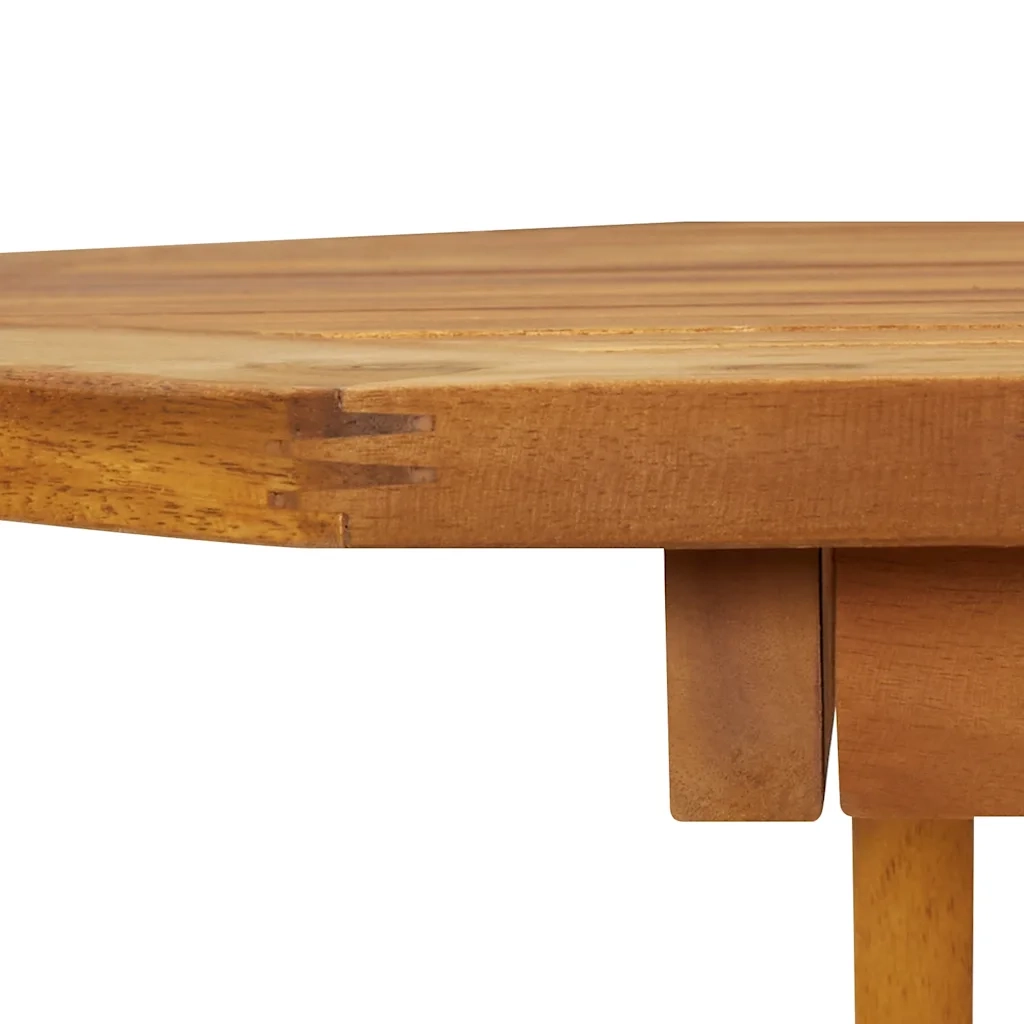 Set da Pranzo da Giardino 5 pz in Legno Massello di Acacia cod mxl 44180