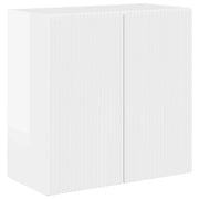 Mobile TV da Parete | Armadietto TV | Mobile Porta TV Bianco Lucido 59,5 x 31 x 60 cm