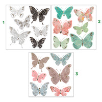 STICKER FARFALLA 30X30 CM