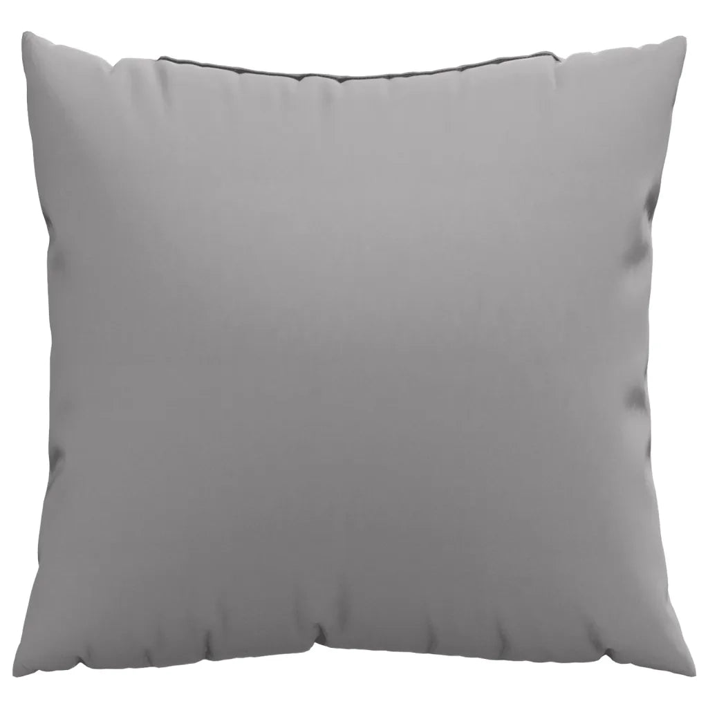 Cuscini per Divano 4 pz-Set di 4 Cuscini per Sofa Grigi 50x50 cm in Tessuto